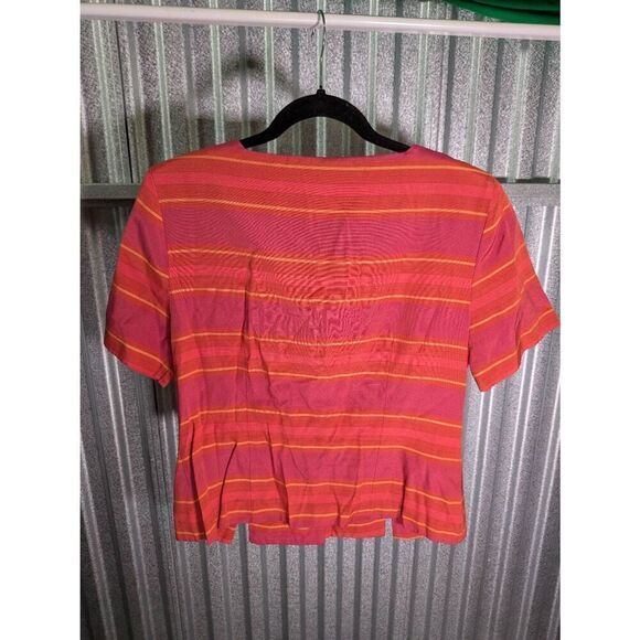 Sag Harbor Pink and Orange Jacket Women's 10P - Picture 2 of 4